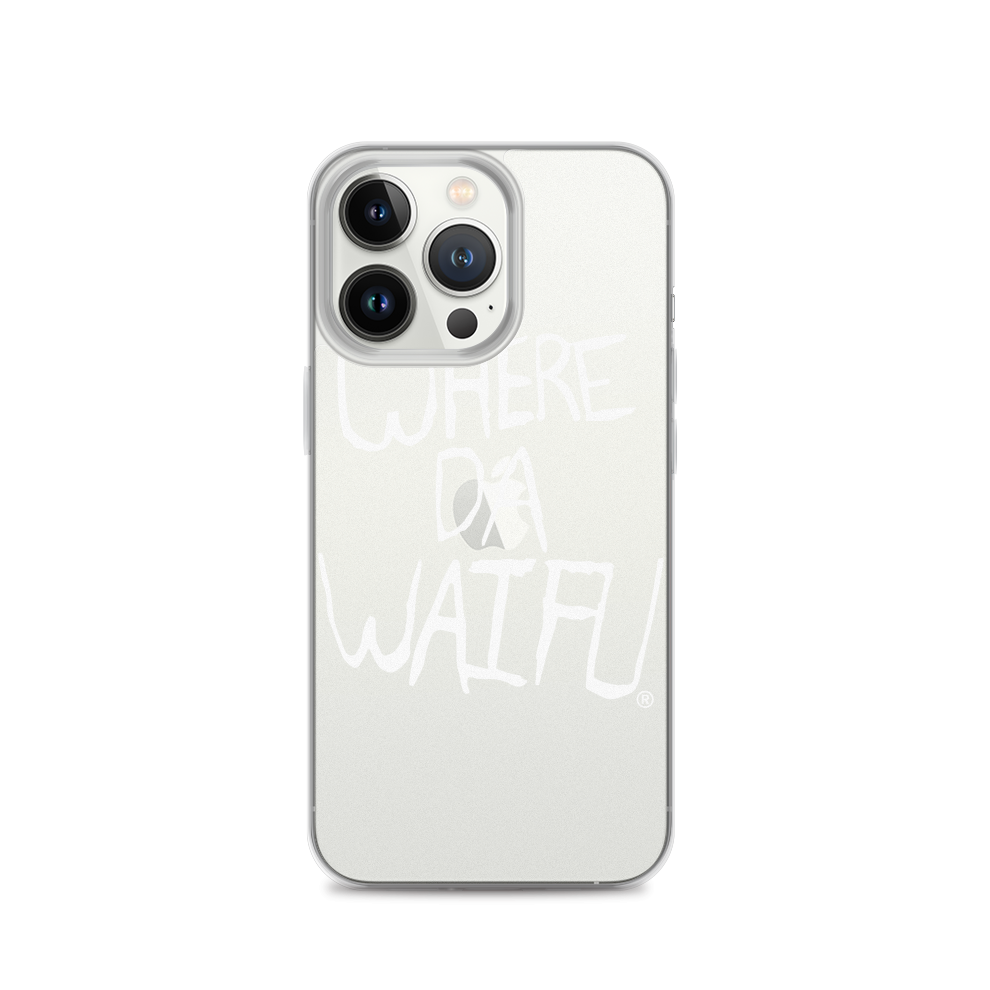WDW Signature iPhone Case, wht logo